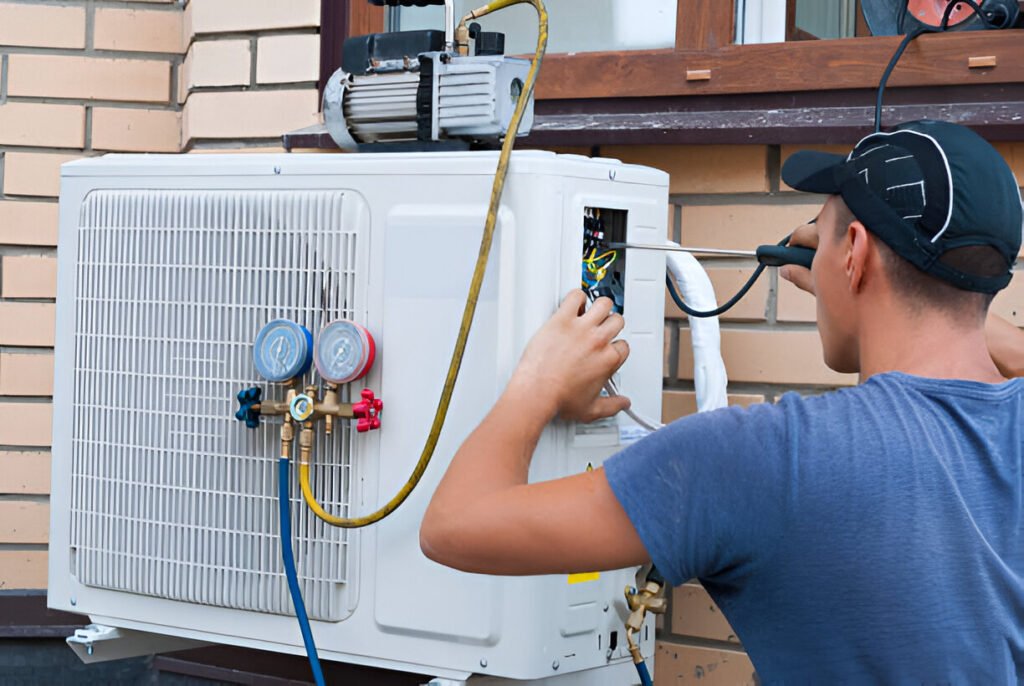 Home 1 Air conditioning contractor in Hialeah providing 24/7 emergency AC repair service